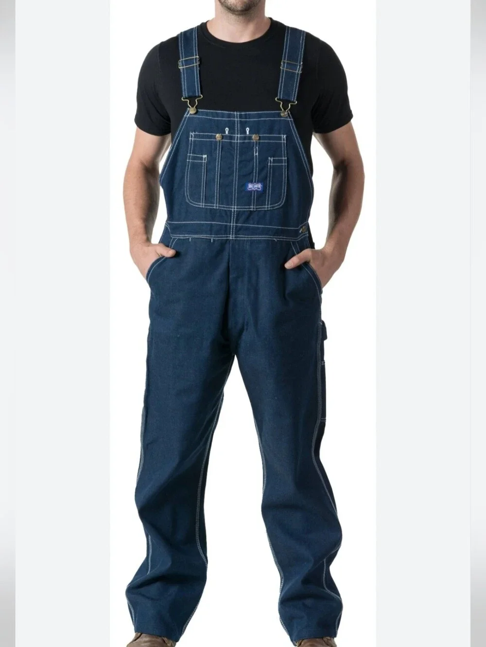 Big Smith Men's Dungarees Work Overalls
